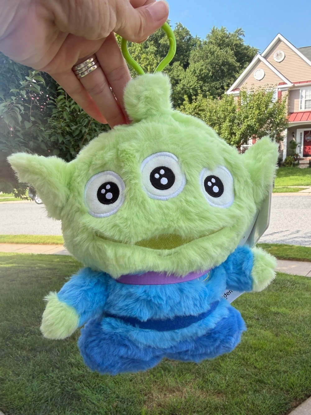 NEW Disney Pixar Toy Story Alien Large Plush Bag Charm Pendant – Potdemiel NWT